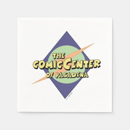 The Comic Center of Pasadena Napkins