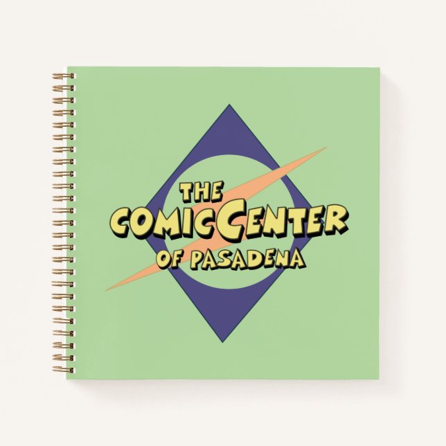 The Comic Center of Pasadena Notebook (Front)