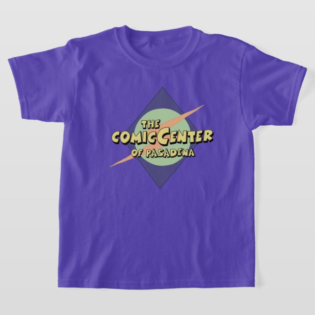 The Comic Center of Pasadena T-Shirt (Laydown)