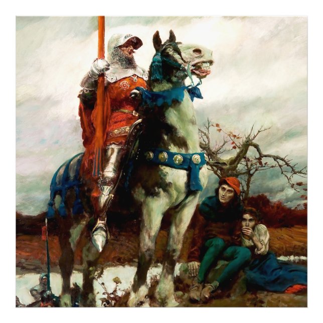 The Coming Lancaster by Howard Pyle Photo Print (Front)