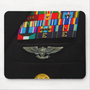 The command master chief badge mouse pad