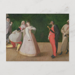 The Commedia dell'Arte Company Postcard
