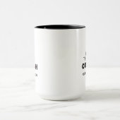 The Commish Coffee Cup Mug Custom Add League Name (Center)