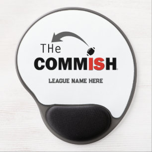 The Commish Mouse Pad Add Your League Name