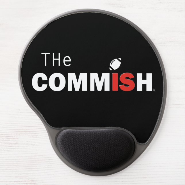 The Commish Mouse Pad for your league Commissioner (Front)