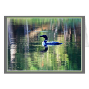 The-Common Loon-returns to Walden Pond holiday Cards