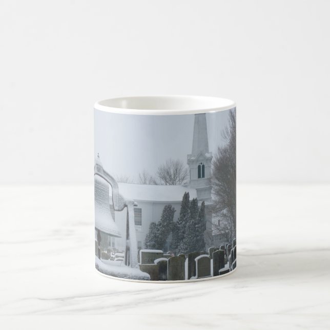 The Commons, Little Compton, Rhode Island Coffee Mug (Center)