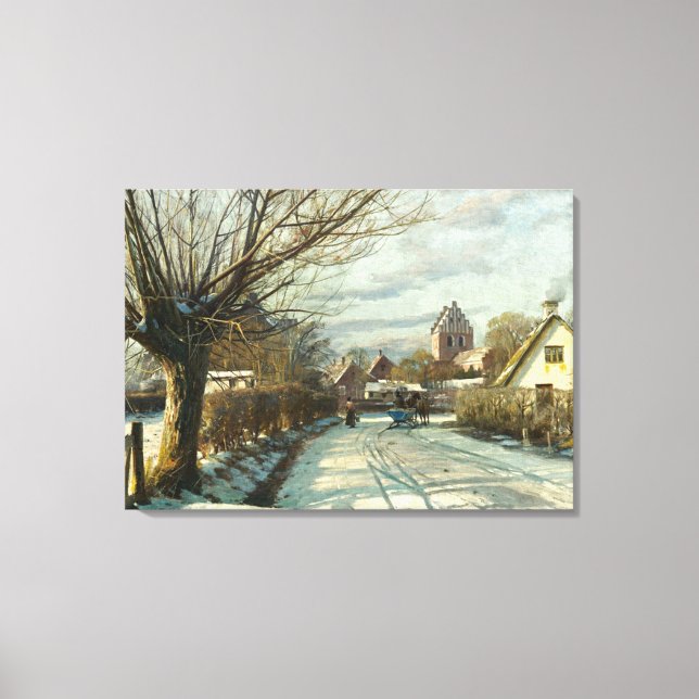 The Community of Hope Taastrup, outside Copenhagen Canvas Print (Front)