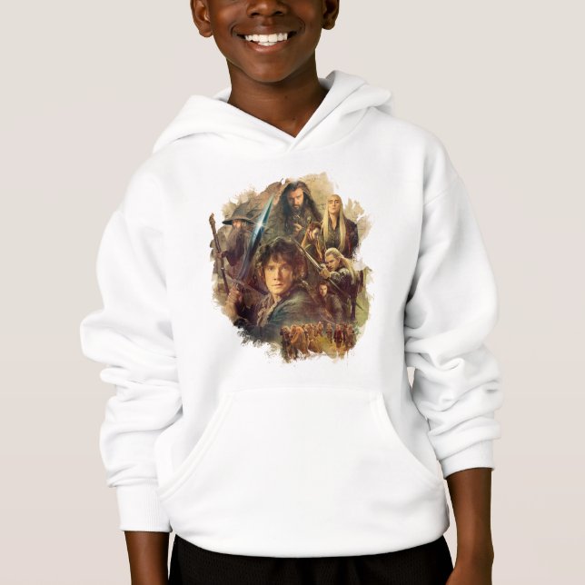 The Company and Elves of Mirkwood Hoodie (Front)