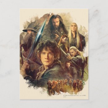 The Company And Elves Of Mirkwood Postcard by thehobbit at Zazzle