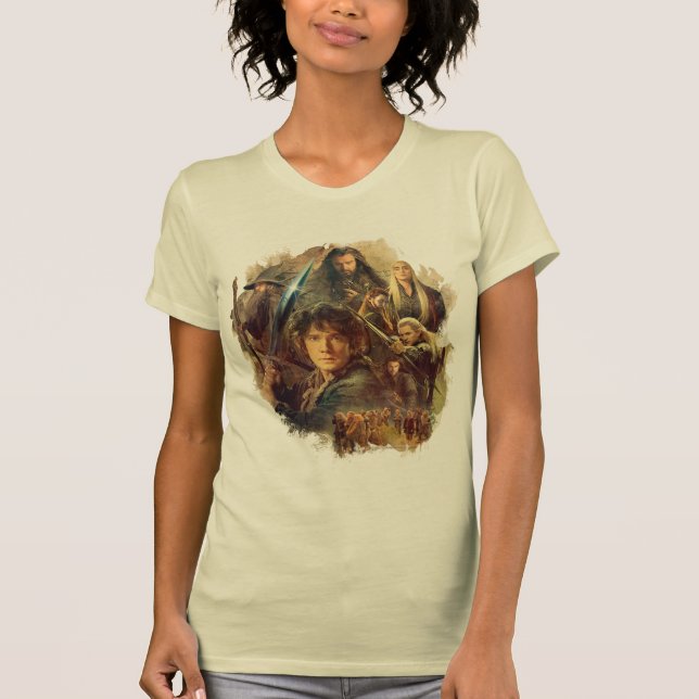 The Company and Elves of Mirkwood T-Shirt (Front)