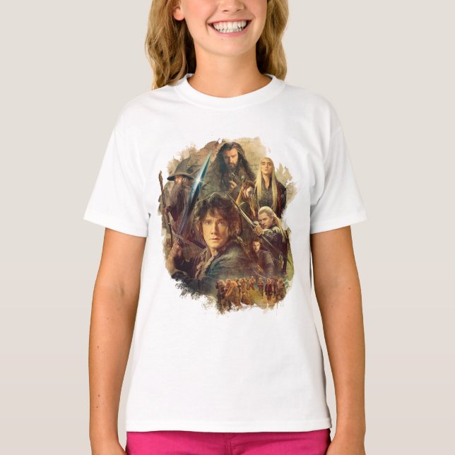 The Company and Elves of Mirkwood T-Shirt (Front)