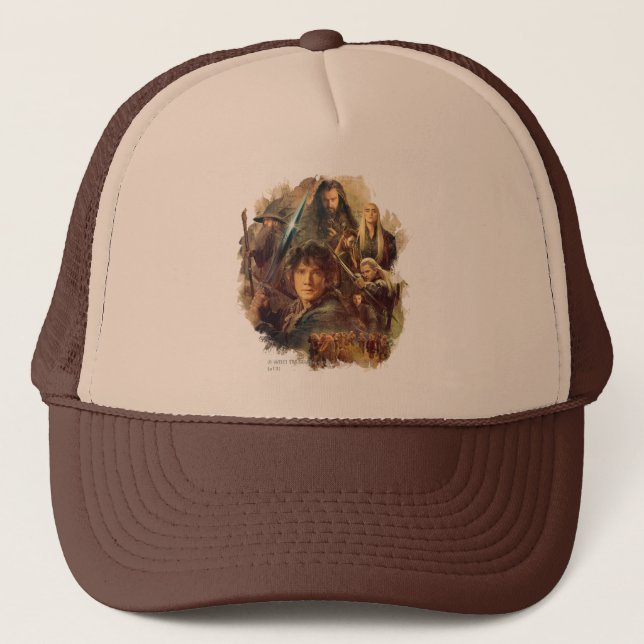 The Company and Elves of Mirkwood Trucker Hat (Front)