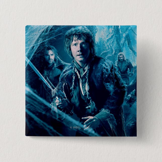 The Company In Mirkwood Pinback Button (Front)