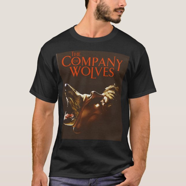 The Company Of Wolves Retro Movie T-Shirt (Front)
