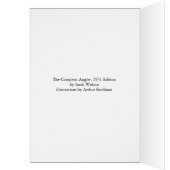The Compleat Angler, Arthur Rackham Illustration Cards (Inside (Left))