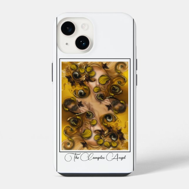 "The Complex Angel"', Apple iPhone 14 Case (Back)
