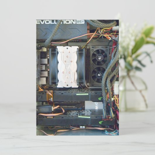 The computer equipment (Standing Front)