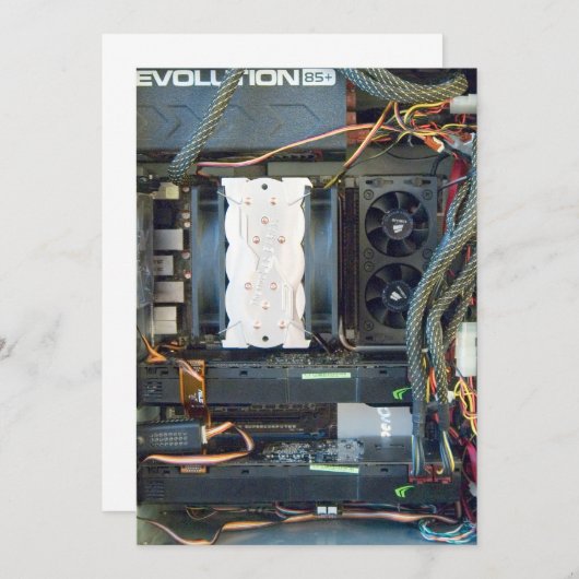 The computer equipment (Front/Back)