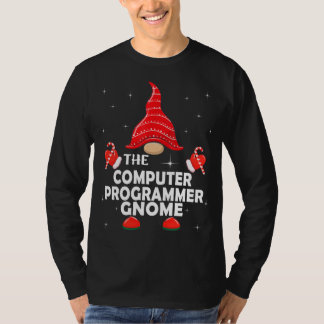The Computer Programmer Gnome Matching Family Chri T-Shirt