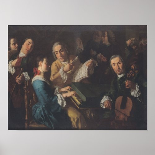 The Concert 1755 Poster