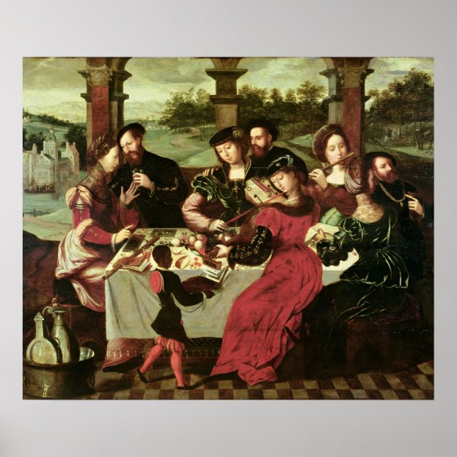 The Concert after the Meal Poster (Front)