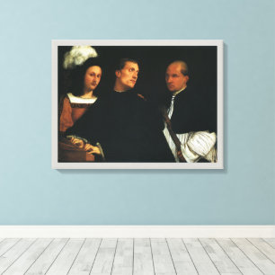 The Concert by Titian Vintage Renaissance Fine Art Canvas Print