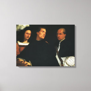 The Concert by Titian Vintage Renaissance Fine Art Canvas Print