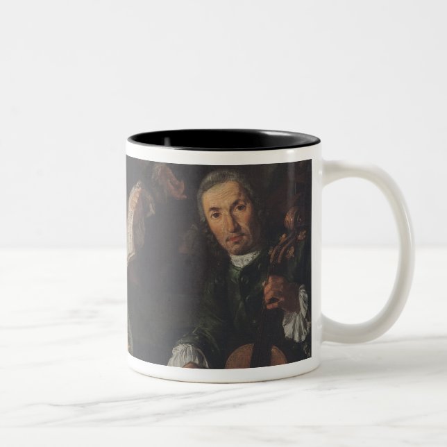 The Concert, c.1755 Two-Tone Coffee Mug (Right)