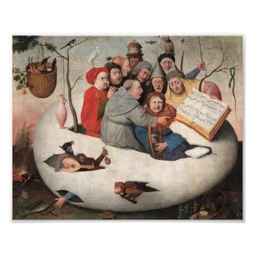 The Concert in the Egg by Hieronymus Bosch Photo Print