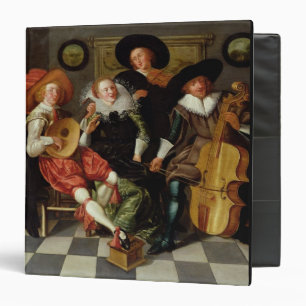The Concert (oil on panel) Binder