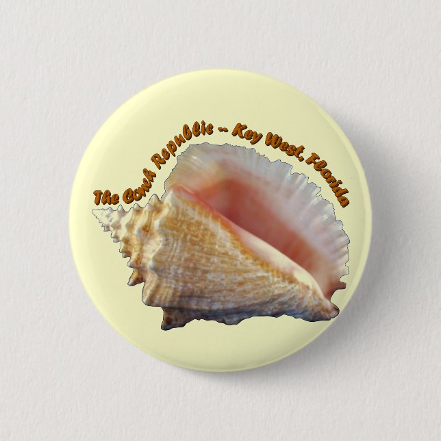 The Conch Republic Button (Front)