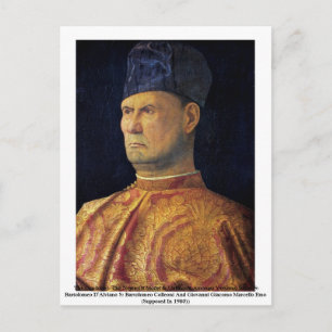 The Condotier. Postcard