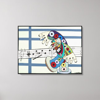 "The Conductor" by Ruchell Alexander Canvas Print