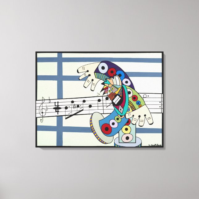 "The Conductor" by Ruchell Alexander Canvas Print (Front)
