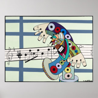 "The Conductor" by Ruchell Alexander Poster