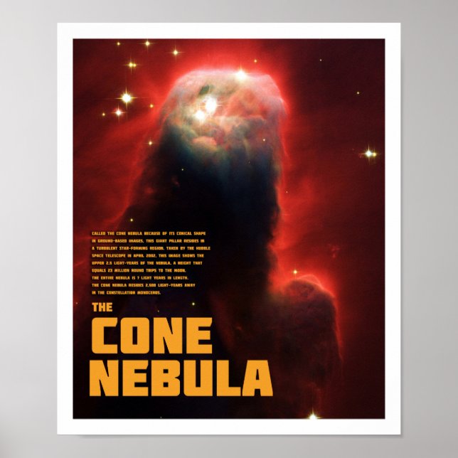 The Cone Nebula Poster (Front)