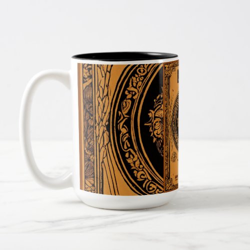 The Confluence of Self_Enhancement and Style Gold Two_Tone Coffee Mug
