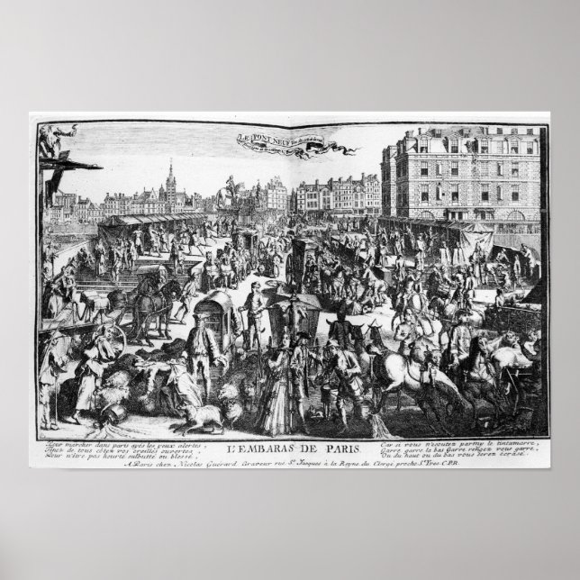 The Congestion in Paris Poster (Front)