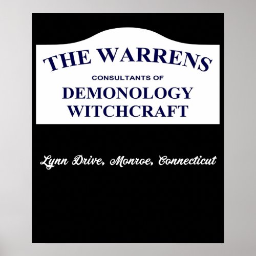The Conjuring  The Warrens Sign Classic