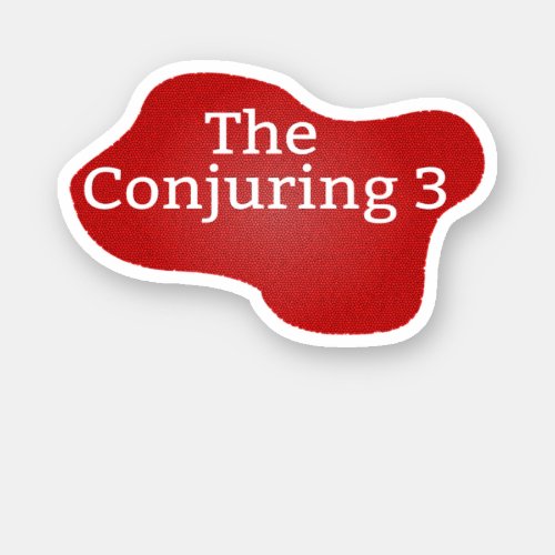 The Conjuring _ The Warrens Sign Classic Sticker