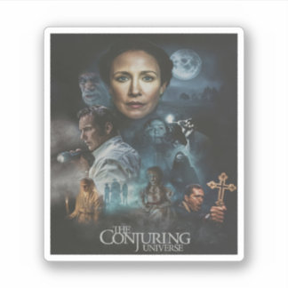 The Conjuring Valak Horor Movies Classic Sticker