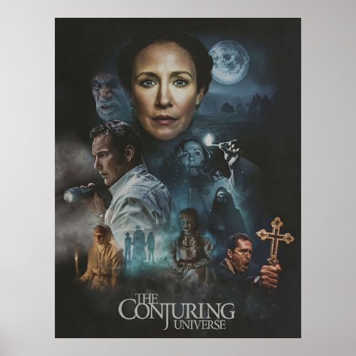 The Conjuring Valak Horor Movies Poster