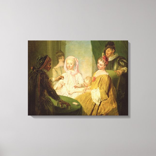 The Conjuror, 1720-25 Canvas Print (Front)