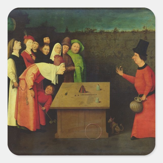The Conjuror Square Sticker (Front)
