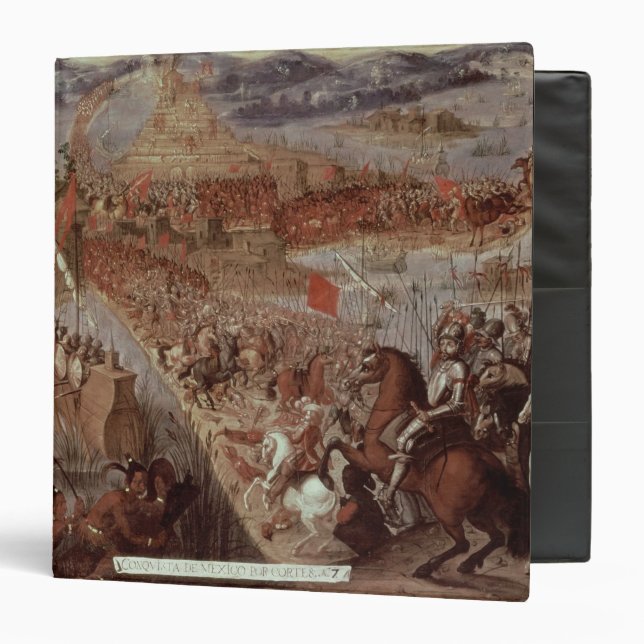 The Conquest of Tenochtitlan Binder (Front/Inside)