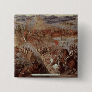 The Conquest of Tenochtitlan Button