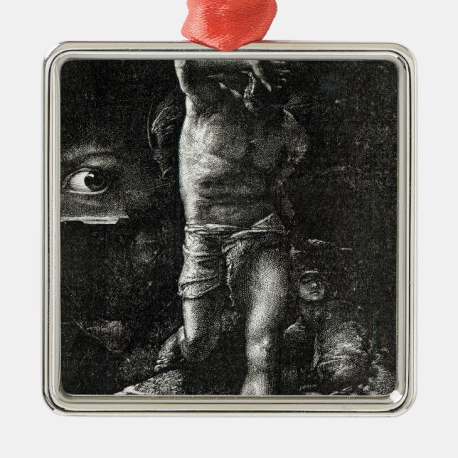 The Conscience or, The Eye Watching Cain Metal Ornament (Front)