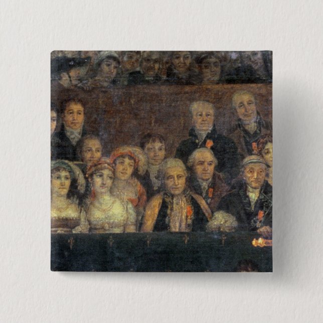 The Consecration of the Emperor Napoleon Button (Front)