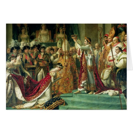 The Consecration of the Emperor Napoleon Cards (Front Horizontal)